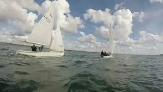 Wayfarer Dinghy Sailing around Osea and Northey Island [upl. by Ingunna965]