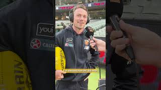 Lachie Neales Calves Routine  Triple M Footy [upl. by Coheman]