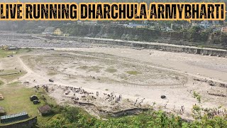 Army Bharti Dharchula Live Running 2024 [upl. by Annaig356]