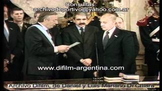 DiFilm  Asume Roberto Lavagna como Ministro de Economía 2003 [upl. by Shelli]