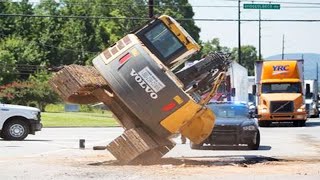 22 Dangerous IDIOTS Operator Excavator Fails  Truck Car amp Heavy Equipment Machines Fails Driving [upl. by Nanda]