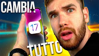 iOS17  LA RIVOLUZIONE DI IPHONE [upl. by Azral]