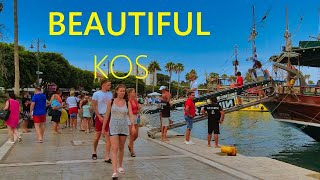 KOS GREECE 2024 🇬🇷 🔴 Best place for sommer vacation in Greece 4K UHD [upl. by Thad]