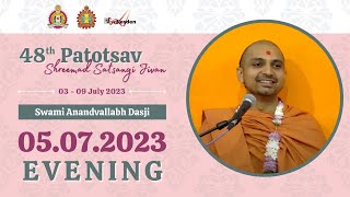 Willesden Temple  48th Patotsav  Day 3  Evening Katha [upl. by Yennek]