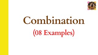 Combination  Combinations Examples  Combination discretemathematics [upl. by Yhtommit]