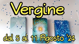 Vergine dal 5 al 11 Agosto 24 🪼🫧 tarocchi oroscopo astrologia [upl. by Tennes883]