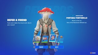 Fortnite FREE Bundle Available NOW BEST ReferAFriend Skin amp Bundle So Far [upl. by Maude181]