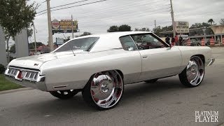 73 CHEVY COUPE on 30 INCH RIMS ORLANDO [upl. by Elleryt]