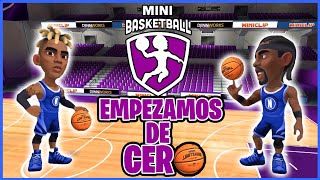 MINI BASKETBALL  COMENCEMOS con BUEN PIE 🏀 [upl. by Eciruam]