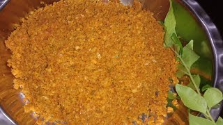 how to make chemeen podi or chamandimalayalam [upl. by Kerianne76]