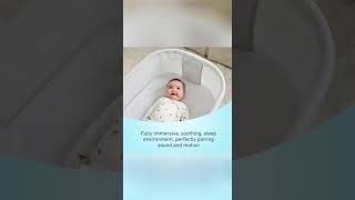 Soothing Baby Bassinet – Smart Newborn Bassinet with Automatic Cry Detection amp R [upl. by Valente]