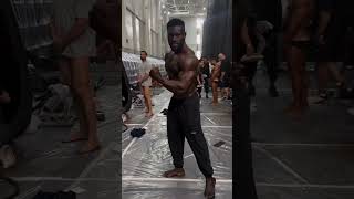 MENS PHYSIQUE 2024 KENZNFC BACKSTAGE OLYMPIA motivation fitness kenz mrolympia mensphysique [upl. by Balthasar]