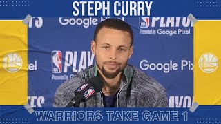 Steph Curry on blocking Ja Draymond Greens ejection Its not good for the game  NBA on ESPN [upl. by Ogdon250]