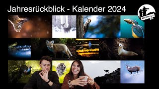 Fotokalender 2024  fotografischer Jahresrückblick mit Bildbesprechung und persönlichen Highlights [upl. by Olleina]