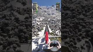 Pilot Attempts Worlds Hardest Airport Winter Landing in 767  Microsoft Flight Simulator 2020 [upl. by Sarina]