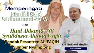 Memperingati Maulid Nabi Muhammad SAW Dan Haul KH Ahmad Faqih Yang Ke 36 Pengasuh PP Al  Faqih [upl. by Enrev125]