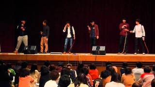 Mandom 20120413 ライブバンド [upl. by Drobman]