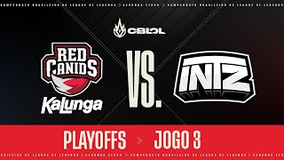 CBLOL 2023 2ª Etapa  Playoffs  RED Kalunga x INTZ Jogo 3 [upl. by Jemma]