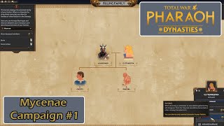 Agamemnon Rules  Mycenae Campaign 1  Total War Pharaoh Dynasties [upl. by Nnaycart]