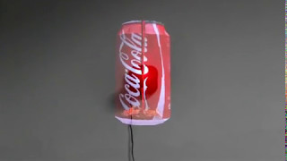 Holgram 3d LED fan display coco cola for drink advertising [upl. by Papert335]