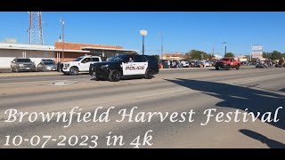 Brownfield Texas Harvest Festival 10072023 [upl. by Servais]