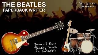 The Beatles  Paperback Writer Backing Track [upl. by Anhaj]