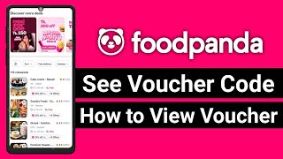 How to see foodpanda voucher [upl. by Atsilac283]