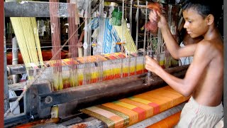 Inside a Hand Loom Weaving Factory [upl. by Asenab]