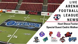 Billings Outlaws Head Coach Cedric Walker AFL Interview 1 [upl. by Rizas895]