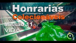 Call of duty Black Ops 3  Todas as honrarias e todos os colecionáveis da missão 11  Vida [upl. by Auof]