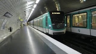 Paris MF01 M2  Porte Dauphine terminus [upl. by Anuahsal]