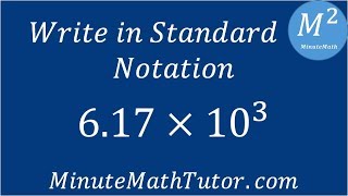 Write in Standard Notation 617x103 [upl. by Anod]