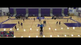 Nashua High School South vs Exeter High School Womens Varsity Volleyball [upl. by Merete]