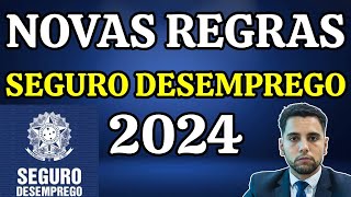 NOVAS REGRAS SEGURO DESEMPREGO 2024 [upl. by Ynohtnaeoj]