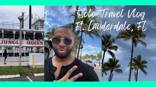 Solo Travel Vlog Fort Lauderdale Beach Stonewall Pride Fest ampJungle Queen Boat Ride  Story Time [upl. by Kreis291]