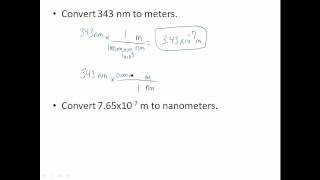 meters nanometers conversions [upl. by Orin]