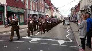 Royal Fusiliers  Freedom of Warwickshire [upl. by Coppola]