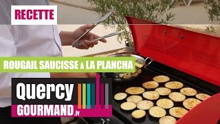 Recette Rougail saucisse à la plancha  quercygourmandtv [upl. by Alekram]