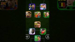 Passing squad  4132 Formation  efootball 2025 mobile shorts efootball pes viral [upl. by Leede]