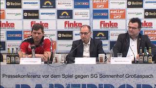 PK vor den Spiel SG Sonnenhof Großaspach [upl. by Isahella]