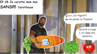 EP 28 Je Carotte mon Mur SANS Carotteuse [upl. by Ennaus]