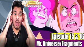 Steven Universe Future Ep 15 amp 16 Mr UniverseFragments Reaction [upl. by Spillihp]