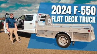 2024 F550 Flat Deck Truck Package  Series 4000 Aluminum Deck  InStock amp ReadytoRoll [upl. by Yenatirb]