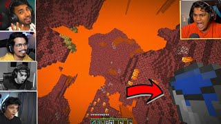 Indian gamers FUNNY moments in Minecraft 🔴 techno gamerz bbs mythpat gamerfleet yessmartypie [upl. by Gram]