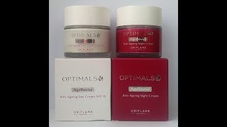 Oriflame Optimals Age Revive Day Cream and Night Cream Review  Monica [upl. by Lowery]