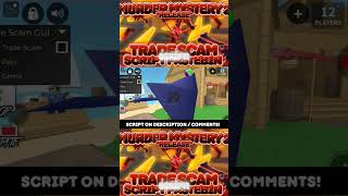 TRADE SCAM⚡ MURDER MYSTERY 2 [upl. by Akiehsal336]