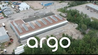 A Tour of Argos Baie Comeau Crypto Mining Facility [upl. by Ellenaej]