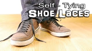 SelfTying Shoe Lace Trick [upl. by Gotcher55]