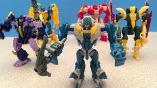 CYBERVERSE PREDACON RIPPERSNAPPER TRANSFORMERS TERRORCON LEGION CLASS BEAST HUNTERS TOY REVIEW [upl. by Soni]