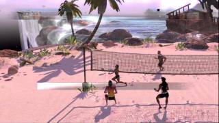 PlayStation Move Sports Champions Beach volleyball ビーチバレー 2 PS3 HD [upl. by Eirene889]